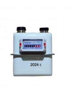 Счетчик газа СГД-G4ТК с термокорректором (вход газа левый, 110мм, резьба 1 1/4") г. Орёл 2024 год выпуска Орск